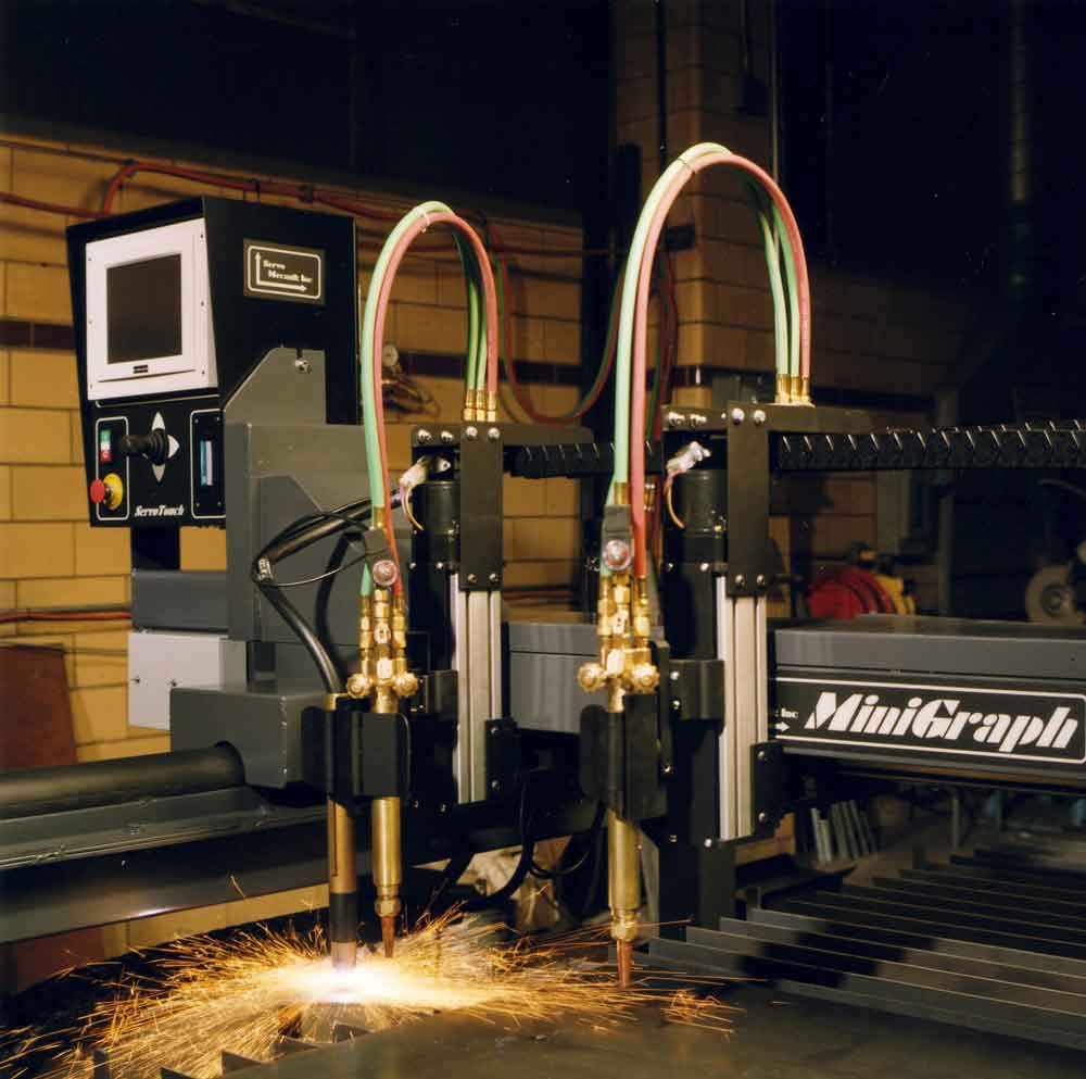 MasterGraph 5ft X 10ft CNC Plasma Cutting Machine, ServoTouch Control, Plasma and Oxy-Fuel Torches