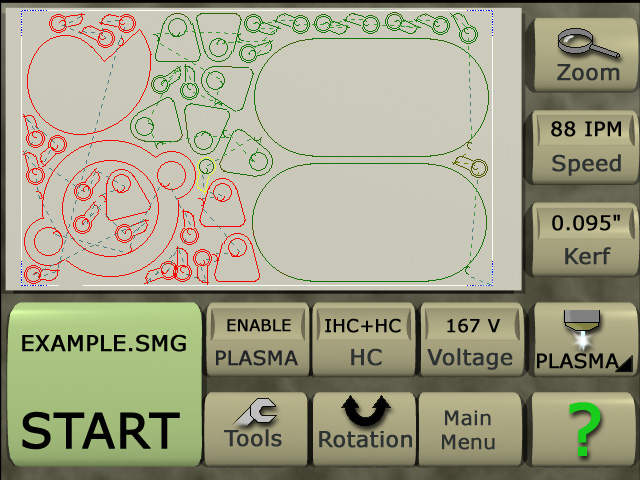 ServoMecanik_ServoTouch_Controller_Execution_Cutting_Menu